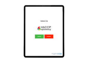 Bezoekers Registratie Systeem Hygiënecode Online Homescreen